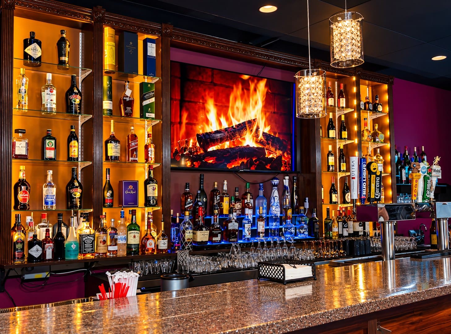 The main bar